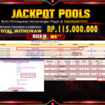 Jackpot Togel Pasaran Cambodia Rp 115.000.000 – LUNAS